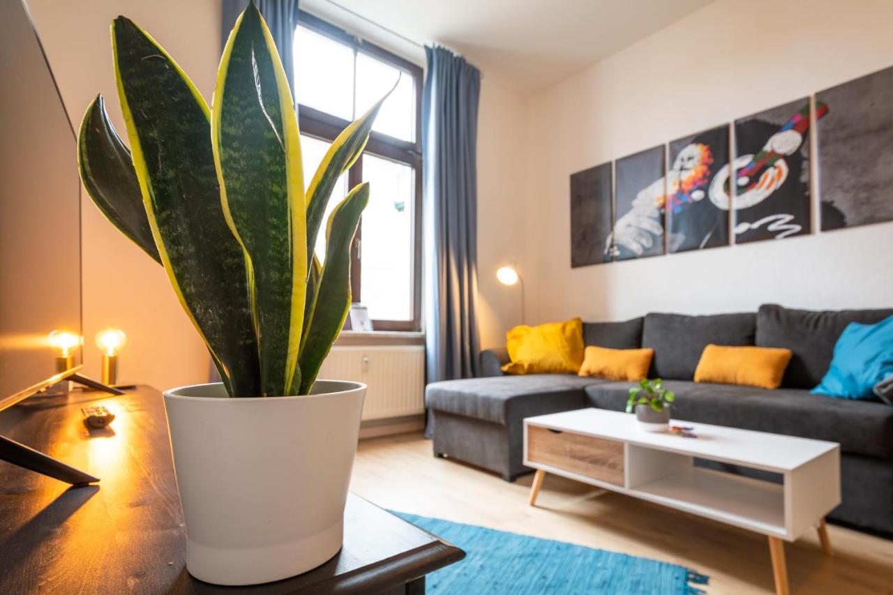Blue Chili 18 Zentrales City-Apartment Am Hasselbachplatz, 4 Personen ماغديبورغ المظهر الخارجي الصورة