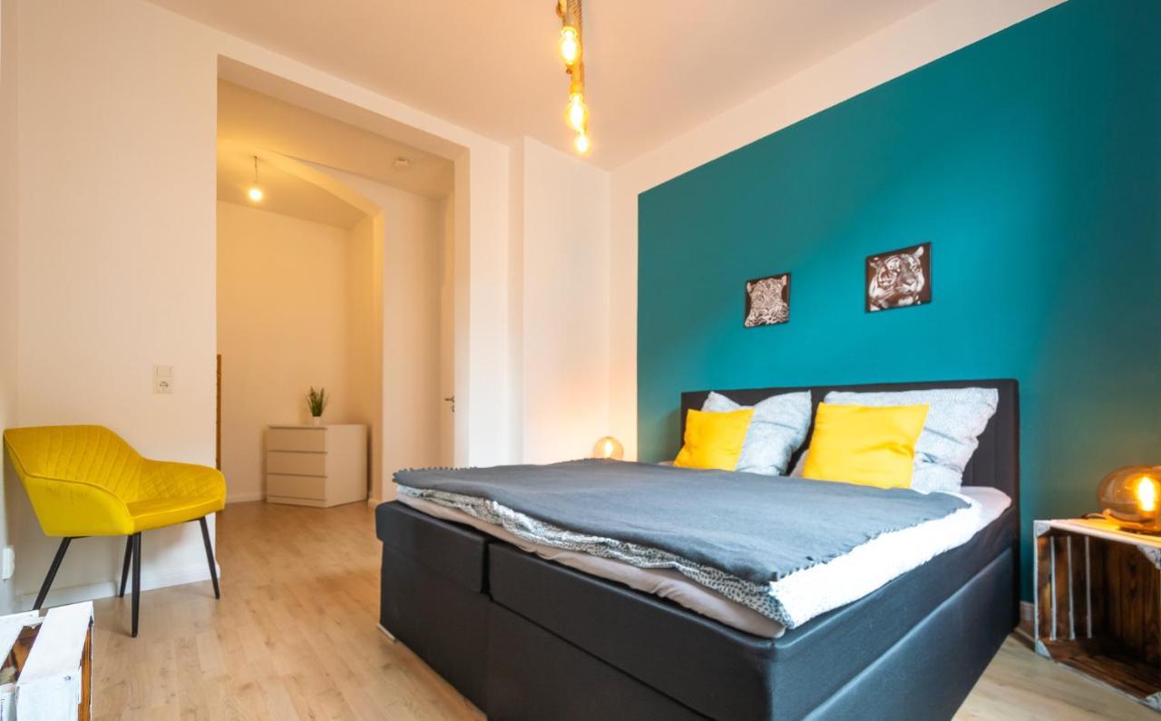 Blue Chili 18 Zentrales City-Apartment Am Hasselbachplatz, 4 Personen ماغديبورغ المظهر الخارجي الصورة