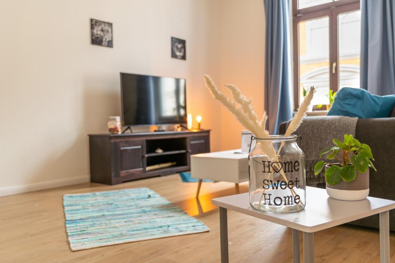 Blue Chili 18 Zentrales City-Apartment Am Hasselbachplatz, 4 Personen ماغديبورغ المظهر الخارجي الصورة