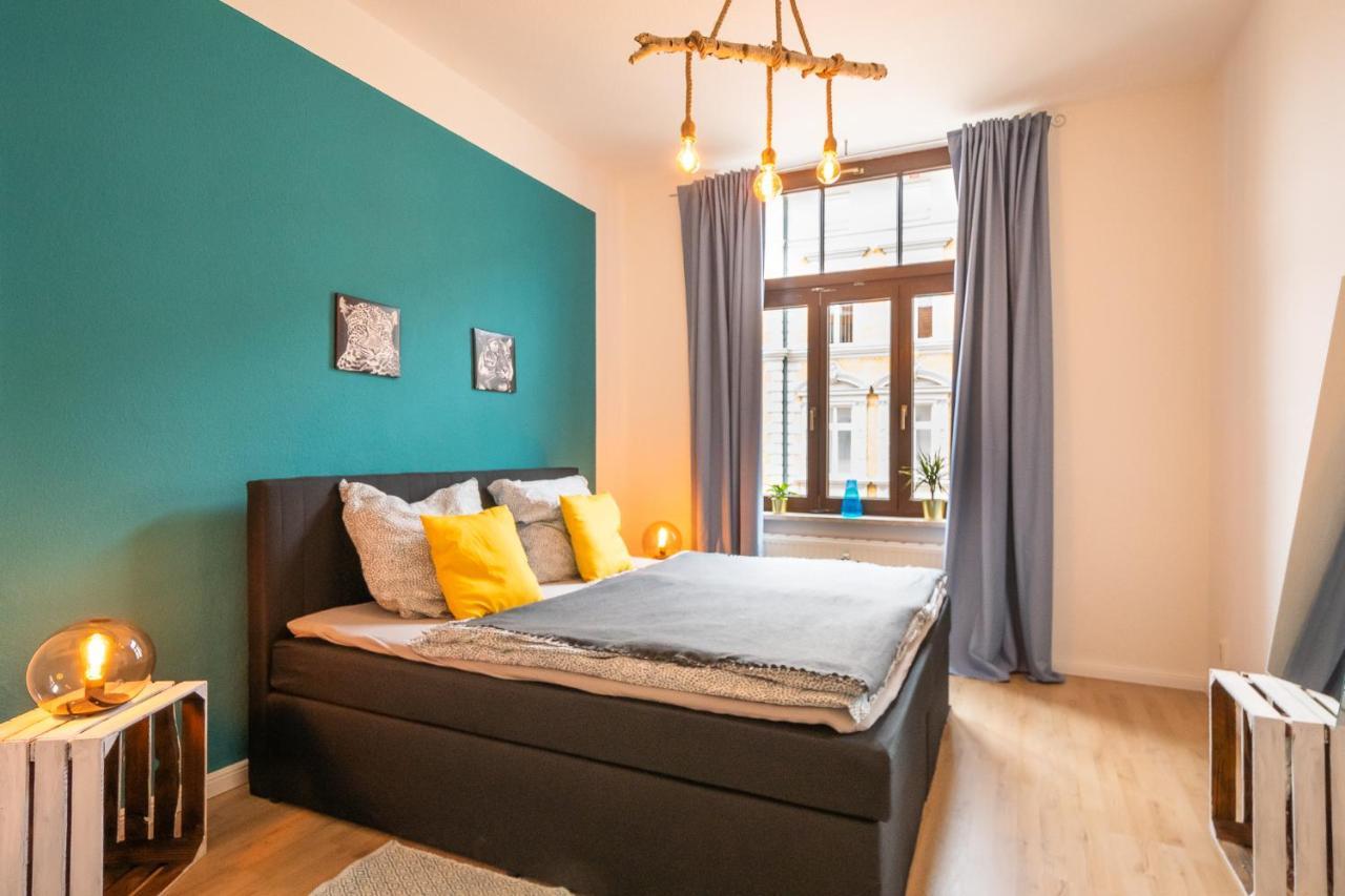 Blue Chili 18 Zentrales City-Apartment Am Hasselbachplatz, 4 Personen ماغديبورغ المظهر الخارجي الصورة