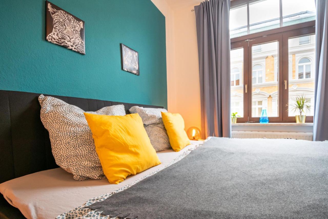 Blue Chili 18 Zentrales City-Apartment Am Hasselbachplatz, 4 Personen ماغديبورغ المظهر الخارجي الصورة