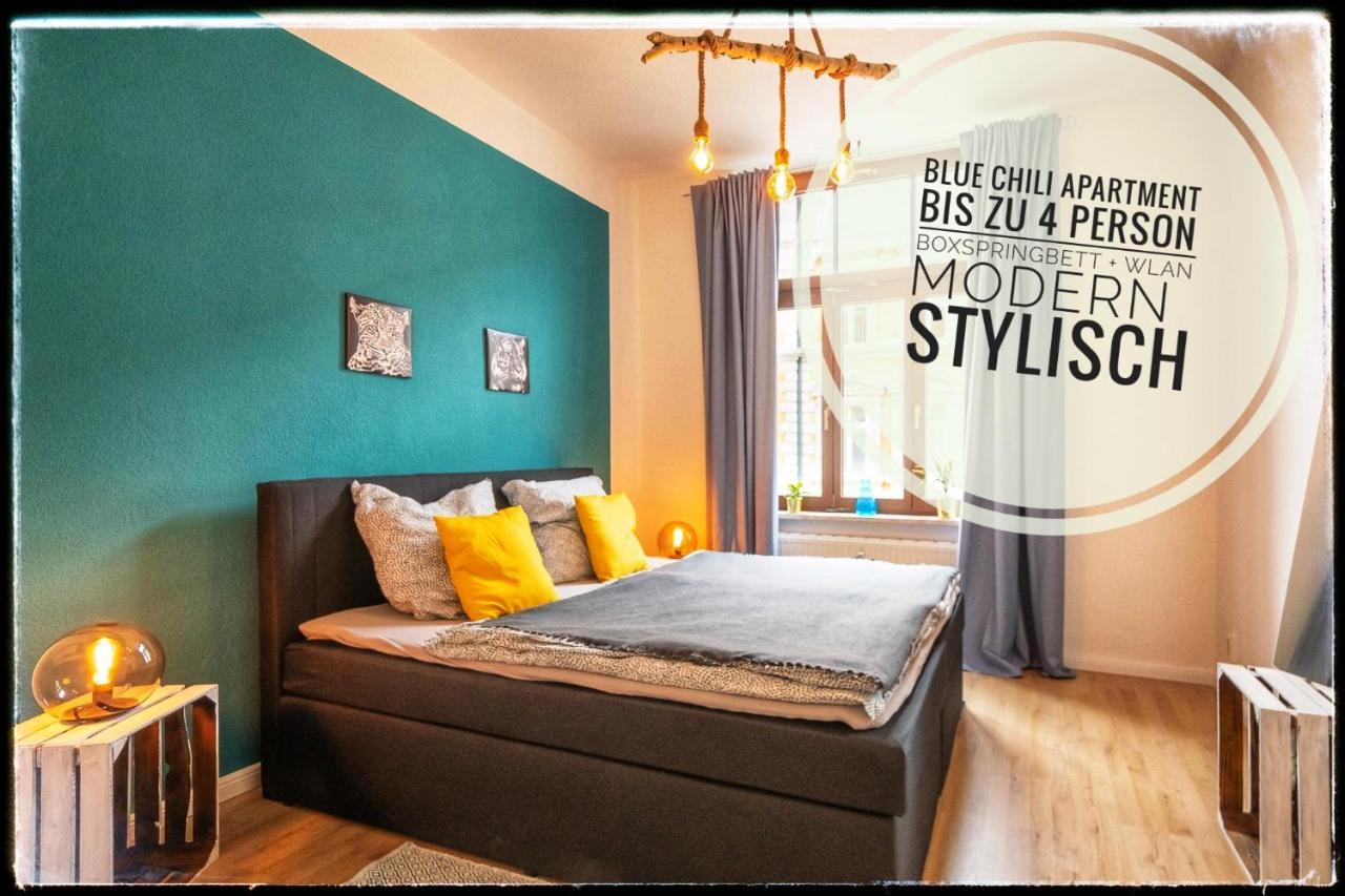Blue Chili 18 Zentrales City-Apartment Am Hasselbachplatz, 4 Personen ماغديبورغ المظهر الخارجي الصورة